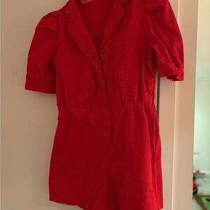 Red Women's Jumpsuit
